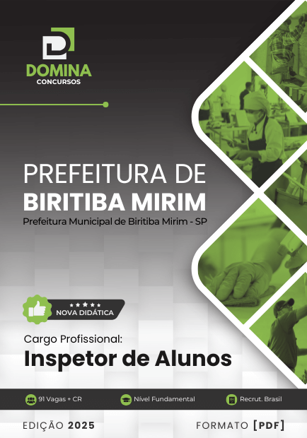 Concurso Prefeitura de Biritiba Mirim - SP 2025