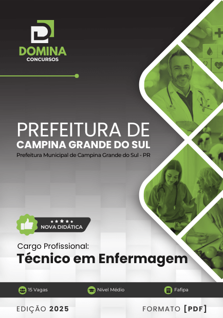Concurso Prefeitura de Campina Grande do Sul - PR 2025
