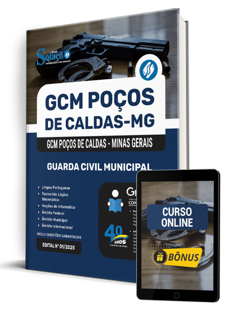 Concurso Prefeitura de Poços de Caldas - MG 2025