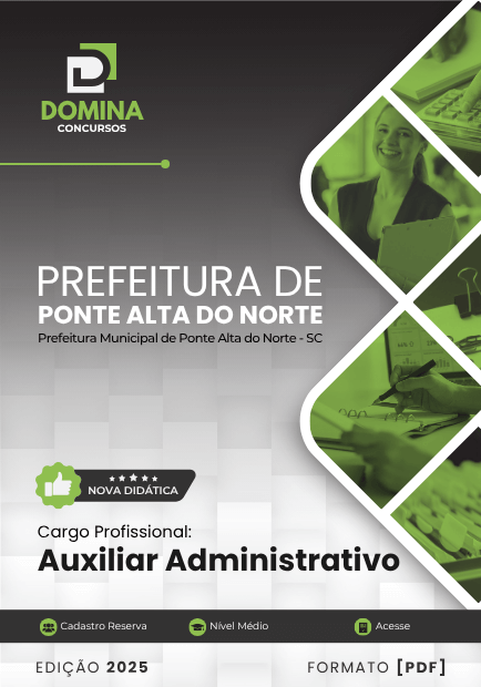 Concurso Prefeitura de Ponte Alta do Norte - SC 2025