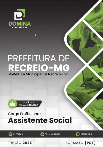 Concurso Prefeitura de Recreio - mg 2025