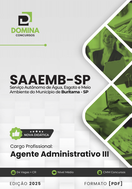 Concurso SAAEMB - SP 2025