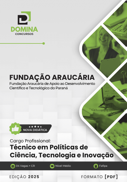 Concurso Fundação Araucária - PR 2025