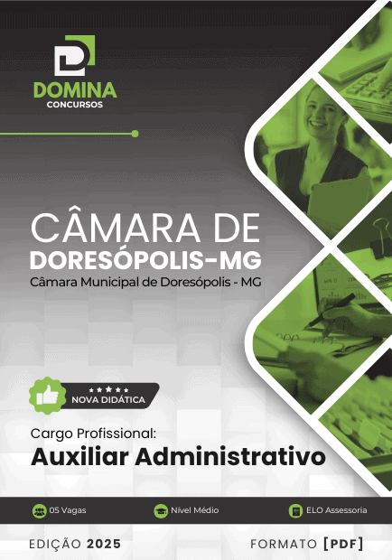 Concurso Câmara de Doresópolis - MG 2025