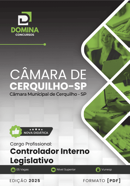 Concurso Câmara de Cerquilho - SP 2025