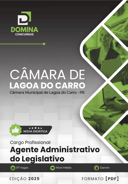 Concurso Câmara de Lagoa do Carro - PE 2025