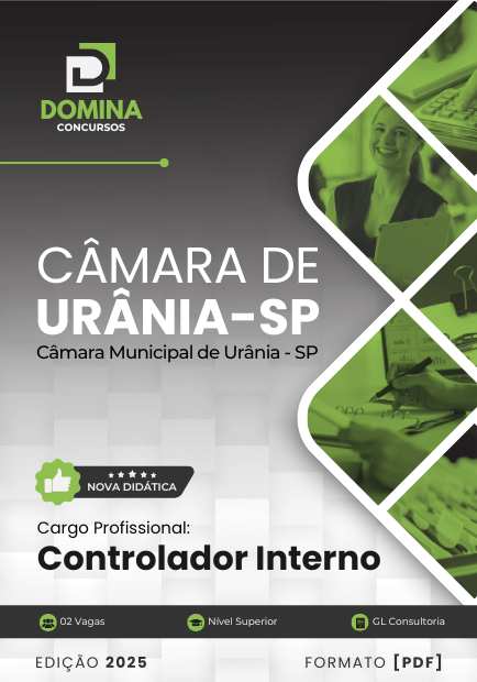 Concurso Câmara de Urânia - SP 2025