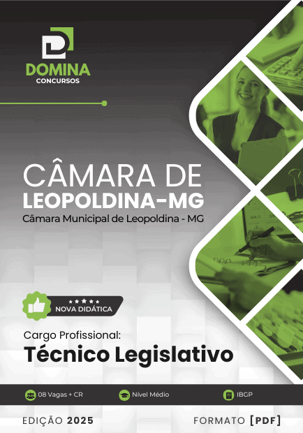 Concurso Câmara de Leopoldina - MG 2025