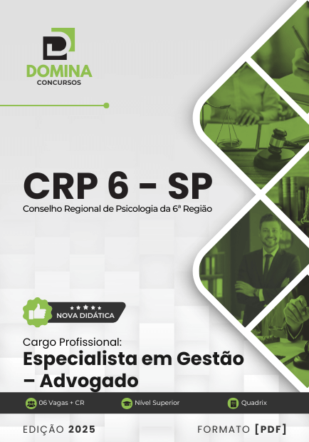 Concurso CRP 6 - SP 2025