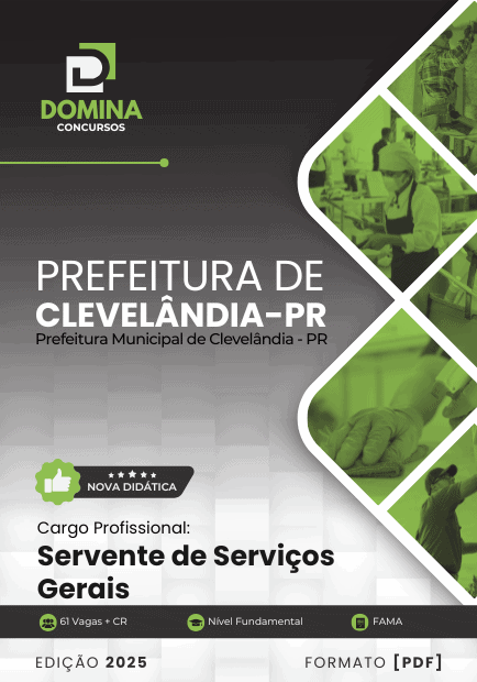 Concurso Prefeitura de Clevelândia - PR 2025