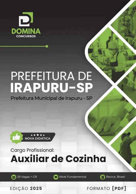 Concurso Prefeitura de Irapuru - SP 2025