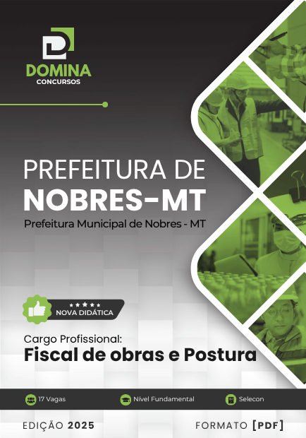 Concurso Prefeitura de Nobre - MT 2025