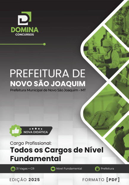 Concurso Prefeitura de Novo São Joaquim - MT 2025