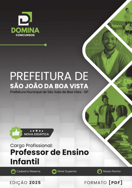 Concurso Prefeitura de São João da Boa Vista - SP 2025