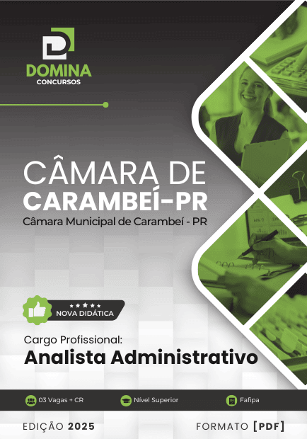 Concurso Câmara de Carambeí - PR 2025