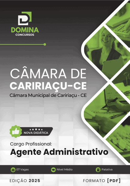 Concurso Câmara de Caririaçu - CE 2025
