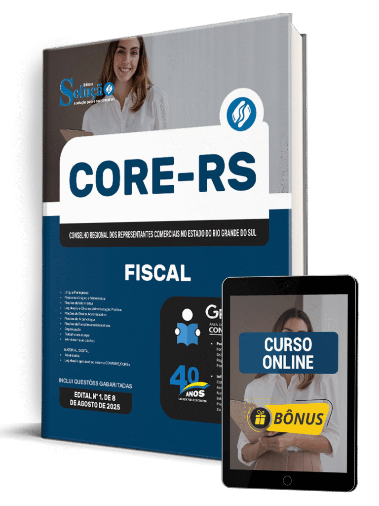 Concurso CORE - RS 2025