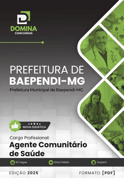 Concurso Prefeitura de Baependi - MG 2025
