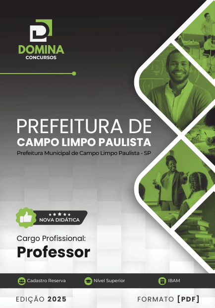 Concurso Prefeitura de Campo Limpo Paulista- SP 2025