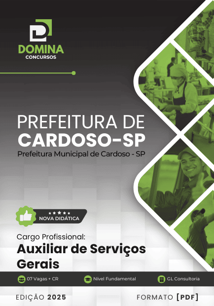 Concurso Prefeitura de Cardoso - SP 2025