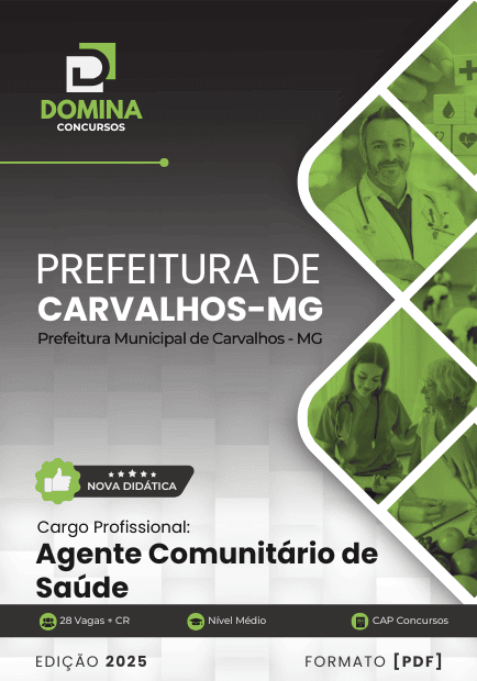 Concurso Prefeitura de Carvalhos - MG 2025