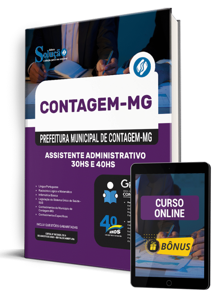 Concurso Prefeitura de Contagem - MG 2025