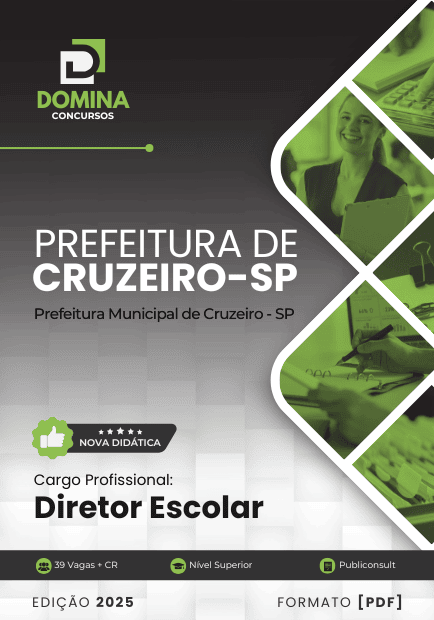 Concurso Prefeitura de Cruzeiro - SP 2025