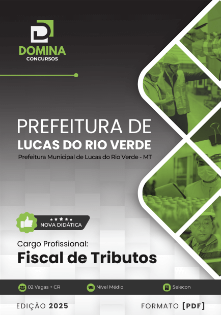Concurso Prefeitura de Lucas do Rio Verde - MT 2025