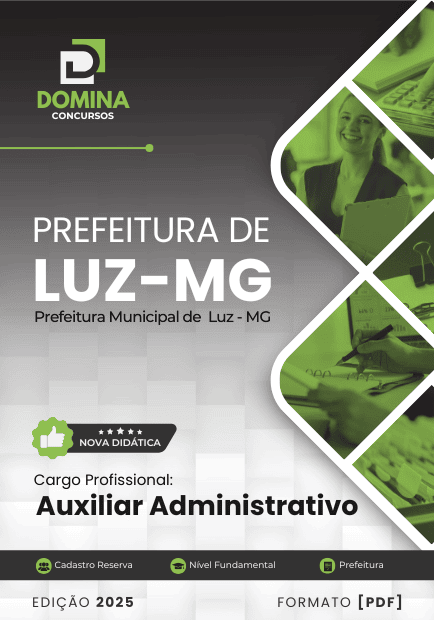 Concurso Prefeitura de Luz - MG 2025