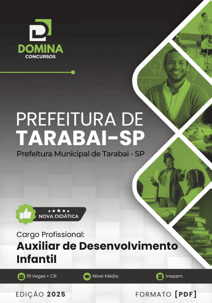 Concurso Prefeitura de Tarabai - SP 2025