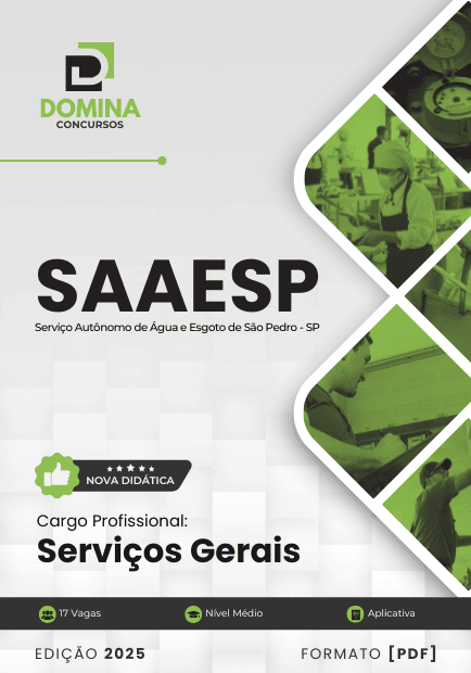 Concurso SAAESP - 2025