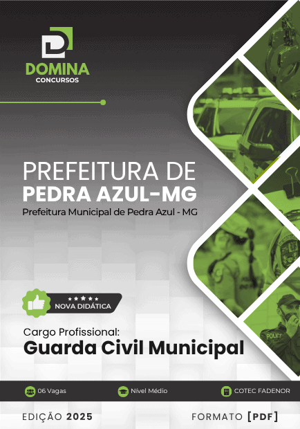 Concurso Prefeitura de Pedra Azul - MG 2025