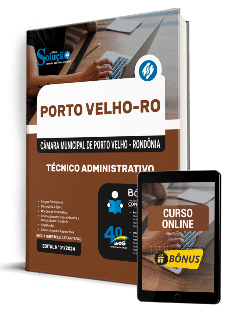 Concurso Câmara de Porto Velho - RO 2025