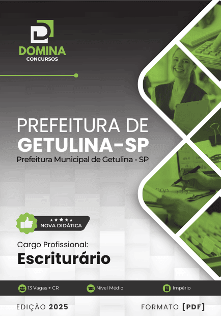 Concurso Prefeitura de Getulina - SP 2025