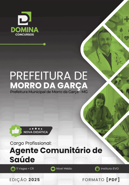 Concurso Prefeitura de Morro do Garça - MG 2025