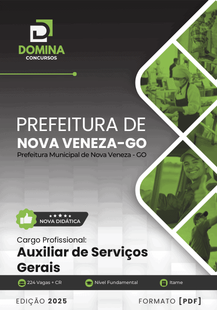 Concurso Prefeitura de Nova Veneza - GO 2025