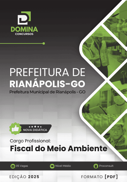 Concurso Prefeitura de Rianápolis - GO 2025