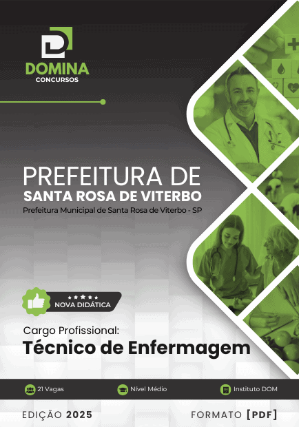 Concurso Prefeitura de Santa Rosa do Viterbo - SP 2025