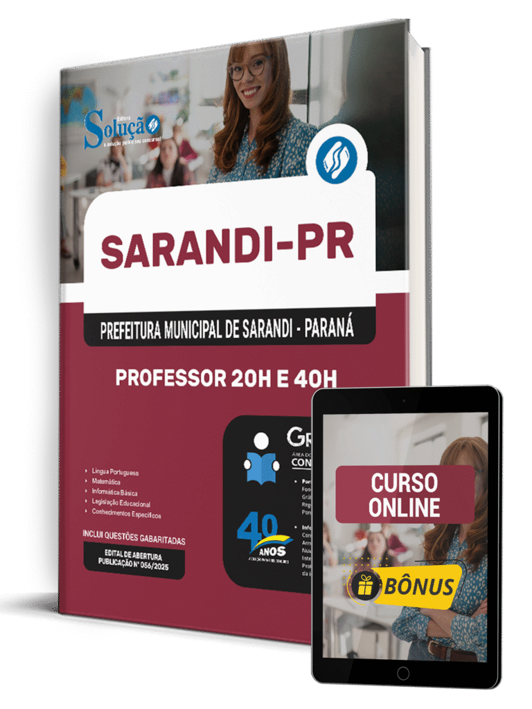 Concurso Prefeitura de Sarandi - PR 2025