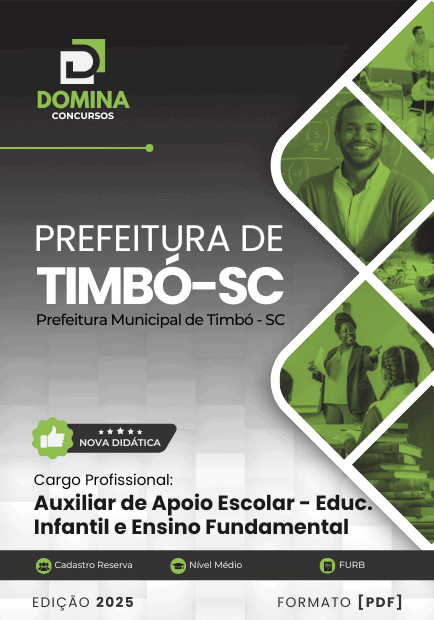 Concurso Prefeitura de Timbó - SC 2025