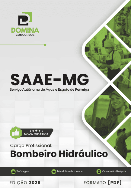 Concurso SAAE Formiga - MG 2025