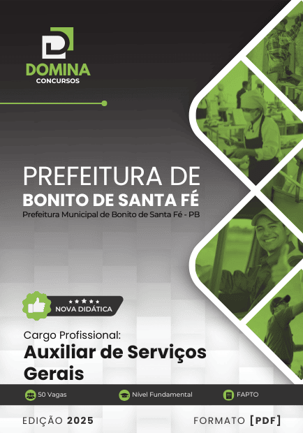 Concurso Prefeitura de Bonito de Santa Fé - PB 2025