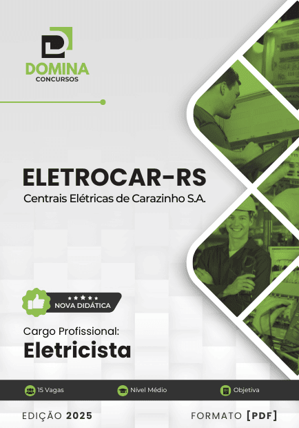 Concurso ELETROCAR - RS 2025