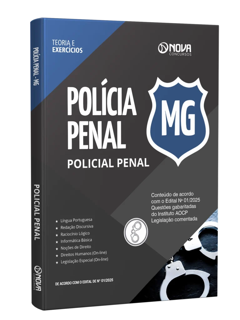 Concurso Polícia - penal - MG 2025