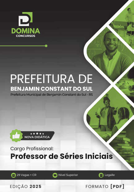 Concurso Prefeitura de Benjamin Constant do Sul - RS 2025