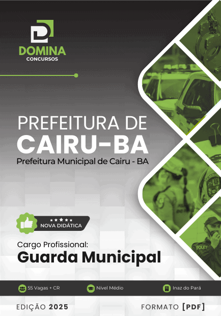 Concurso Prefeitura de Cairu - BA 2025