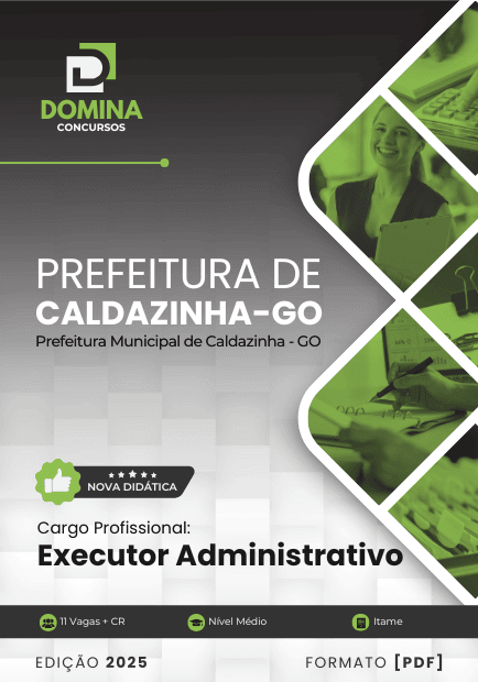 Concurso Prefeitura de Caldazinha - GO 2025