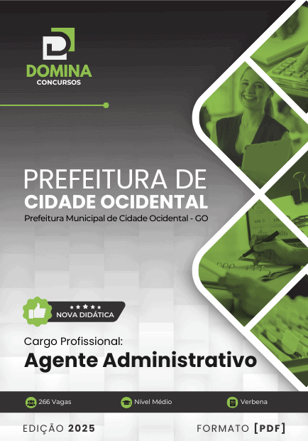 Concurso Prefeitura de Cidade Ocidental - GO 2025