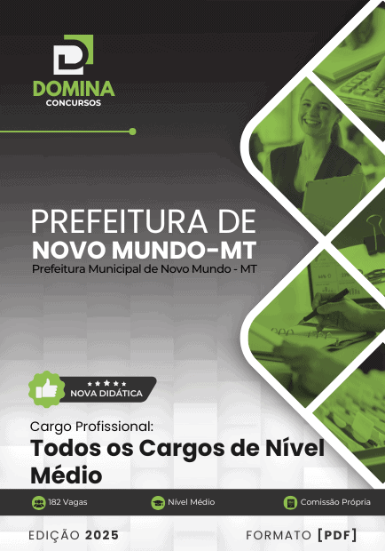 Concurso Prefeitura de Novo Mundo - MT 2025