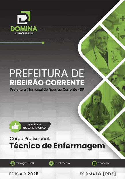 Concurso Prefeitura de Ribeirão Corrente - SP 2025